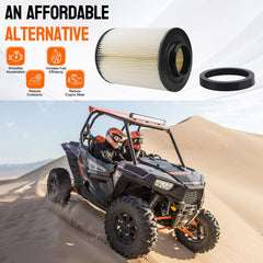 Cyleto Ranger 800 EFI air filter view highlighting long-life performance