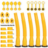 Cyluer gas can spout replacement kit for universal compatibility across many can sizes.