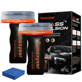 Cynaxyser windshield cleaner with glass emulsion for crystal clear rain visibility