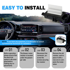 CYTROBE AC blower resistor compatibility with Silverado Sierra Yukon and more.