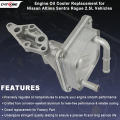 CYTROBE aluminum oil cooler closeup highlights durable construction.