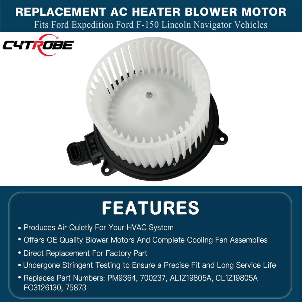 CYTROBE F-150 fit supports dependable cooling performance.