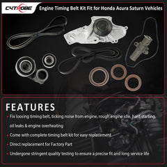 CYTROBE TKH002 idler pulley detail ensuring low noise operation.