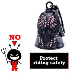 CYZBTBl pink gift box bell, ready for gifting to riders.