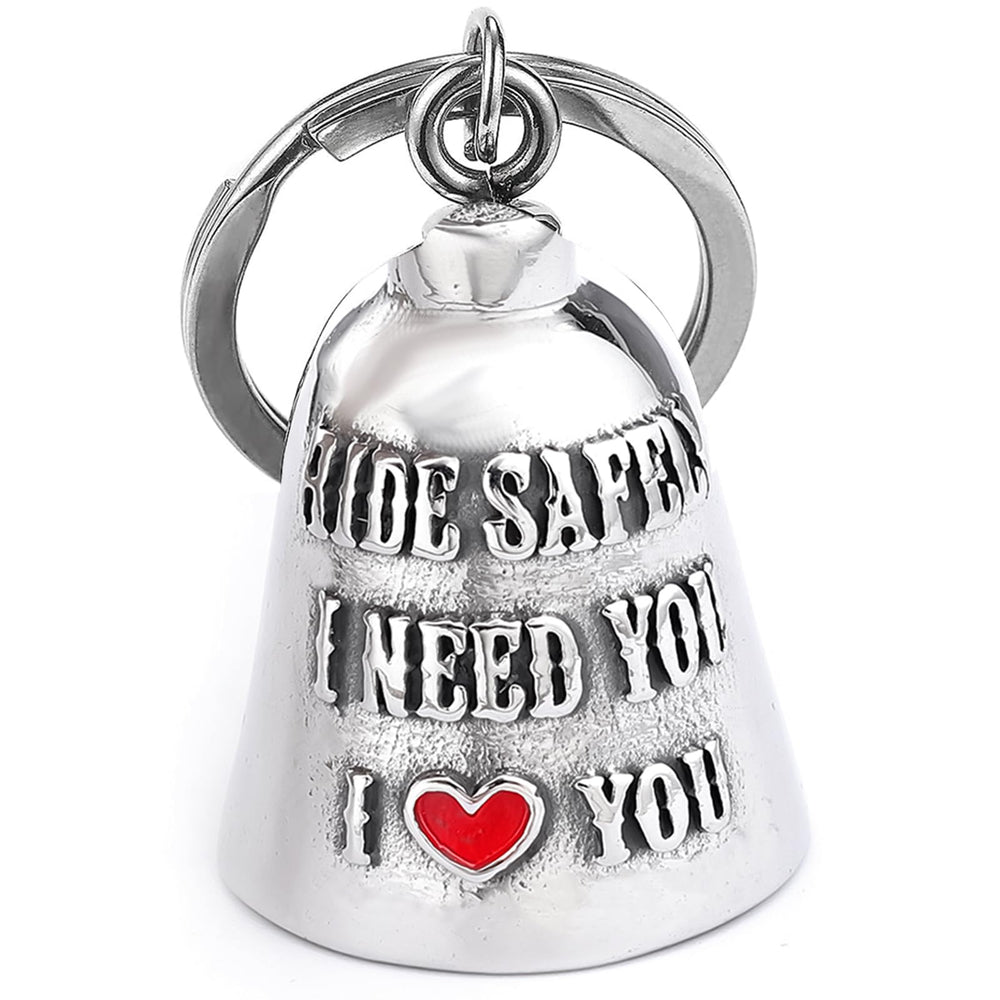 CYZBTBl motorcycle angel bell 3D design enhances bike style and quick design recognition.
