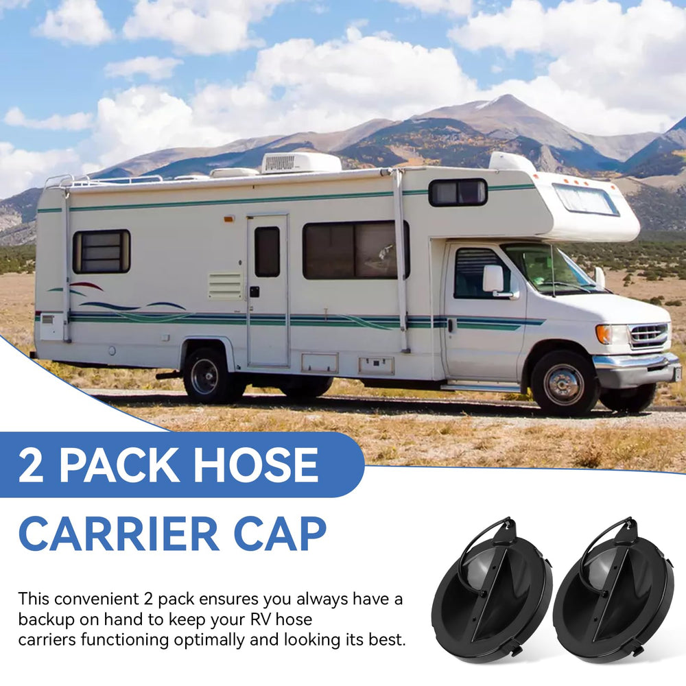 Compact rugged design helps keep camper exterior neat and organized.