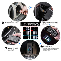 CZC AUTO pre-installed batteries and 30s auto shut-off