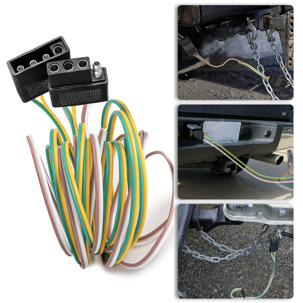 CZC AUTO easy plug-and-play trailer extension simplifies hookup.