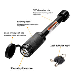 CZC AUTO keyed-alike lock set with two keys for convenient use