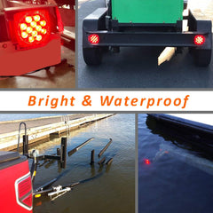 CZC AUTO license plate light function enhances visibility and compliance on trailers.