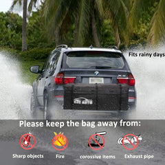 CZC AUTO six adjustable tie straps securing luggage on the road