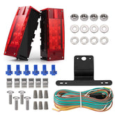 CZC AUTO submersible rectangular left light for trailer signaling and visibility.
