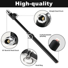 CZC AUTO heavy-duty gauge with black plating for durable use
