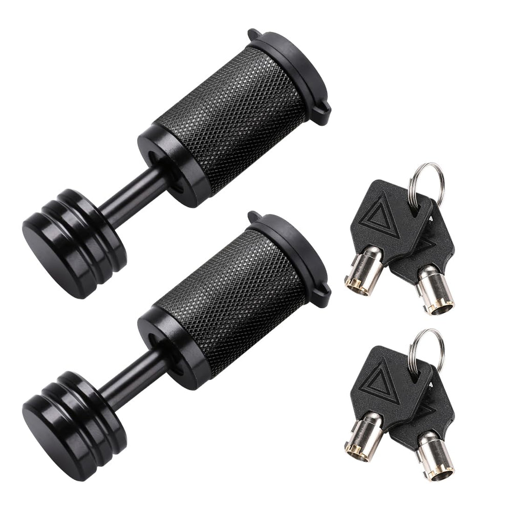 CZC AUTO trailer coupler lock 1/4 inch for secure hitching.
