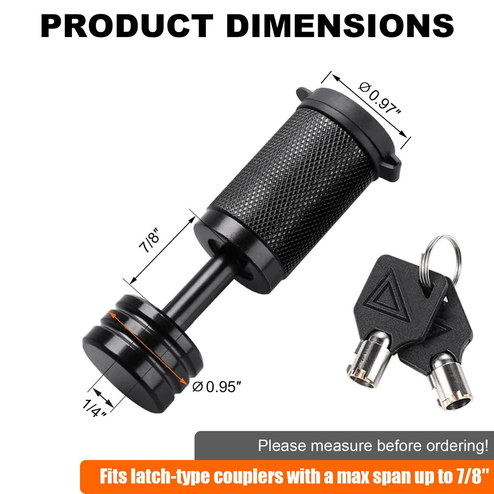 CZC AUTO two-pack keyed-alike locks for convenient replacements.
