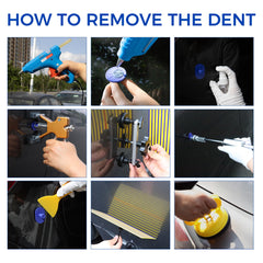 CZJCMECH dent tabs 88-count kit supports versatile repairs