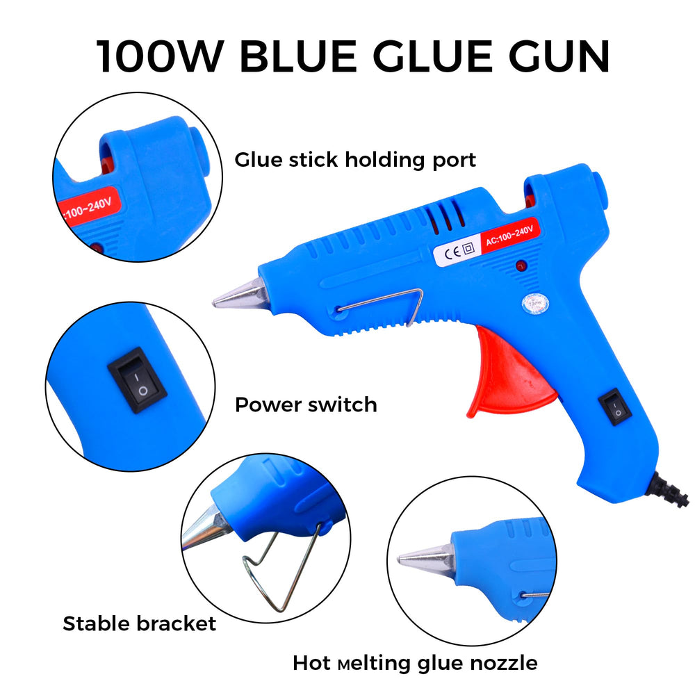 CZJCMECH hot melt glue gun speeds glue tabs setup