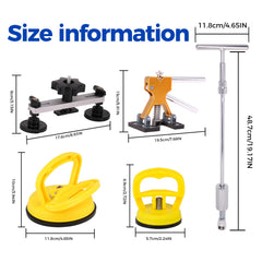 CZJCMECH 2-in-1 T-Bar slide hammer for large and small dents.