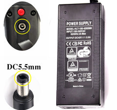 CZJIAWO 42V 2A charger for Hiboy NEX compact and travel-friendly.