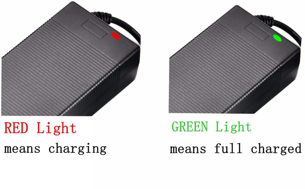 CZJIAWO 42V 2A charger for Jetson scooter with universal compatibility.