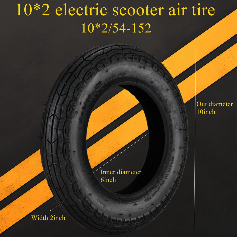 CZJIAWO inner tube for scooter tire ready for quick, easy replacement.
