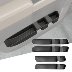 CZmenghe door side storage boxes 4-pack keep small items organized and within reach.
