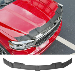 CZmenghe hood protector front view for RAM 1500 reduces debris impact.