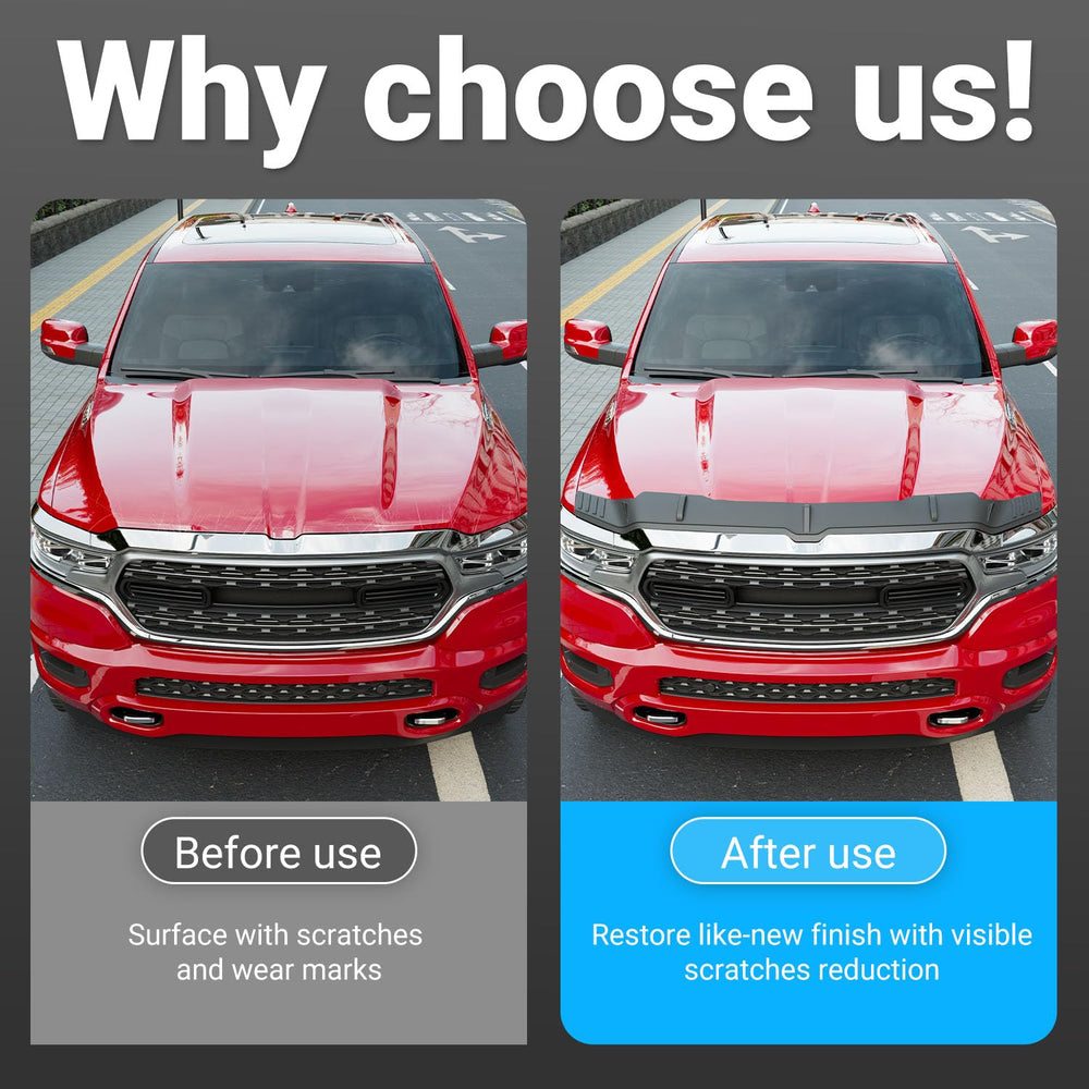 CZmenghe hood shield cleans easily after drive maintaining a pristine look.