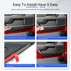 CZmenghe Tundra door protector material closeup highlights wear and water resistance