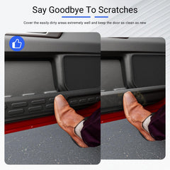 CZmenghe Tundra door protector rear right shields from marks during exits