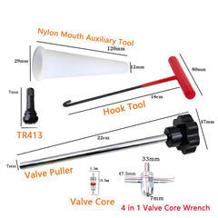 CZRWJXW durable tire valve tool construction for lasting use
