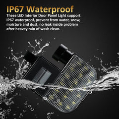 D-Lumina IP67 waterproof hood light in rugged engine bay conditions.