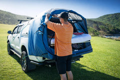 DAC DA2 full setup on the road enables quick camping