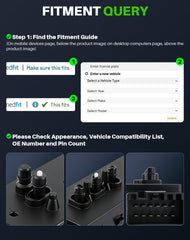 Dacall replacement 6L2Z14A701FAA aligns with OEM dimensions.
