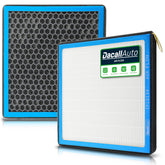 Dacall CF10134 activated carbon cabin filter front view improves air quality