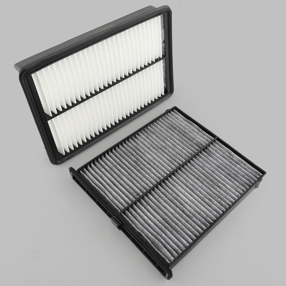 Dacall 2-in-1 filter pack showing cabin and engine filters together