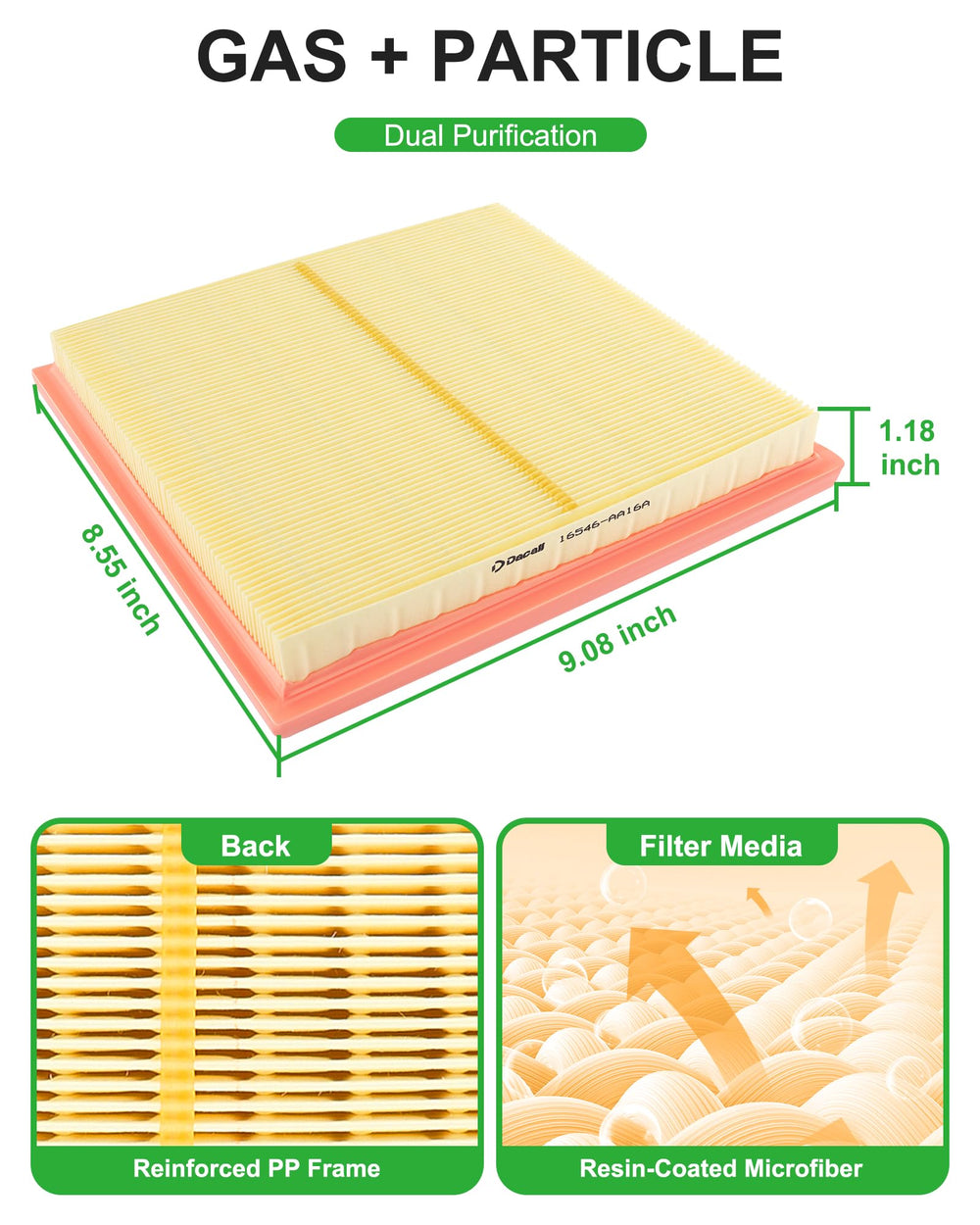 Dacall easy installation guide shows a 5–8 minute swap.