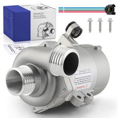 Dacall electric water pump for BMW N52 engines, pump body view.