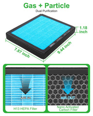Dacall Tahoe cabin and engine filter set for 2021-2026, easy install