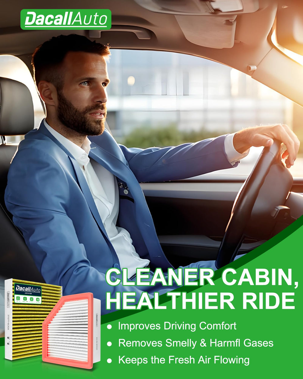 Dacall engine filter promotes improved engine airflow and protection