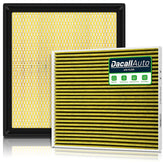 Dacall Ford F-150 engine air filter for cleaner intake air.