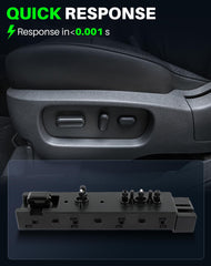 Dacall Lincoln MKX/MKZ driver-side switch with smooth recline control.