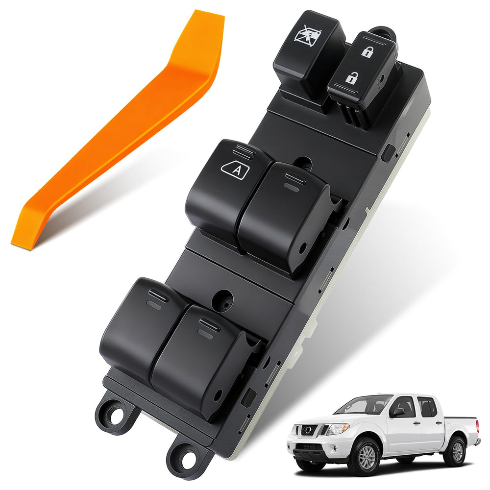 Dacall Master power window switch front-left view with OEM-like fit