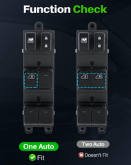 Installed Dacall Master switch in a Nissan Frontier driver's door