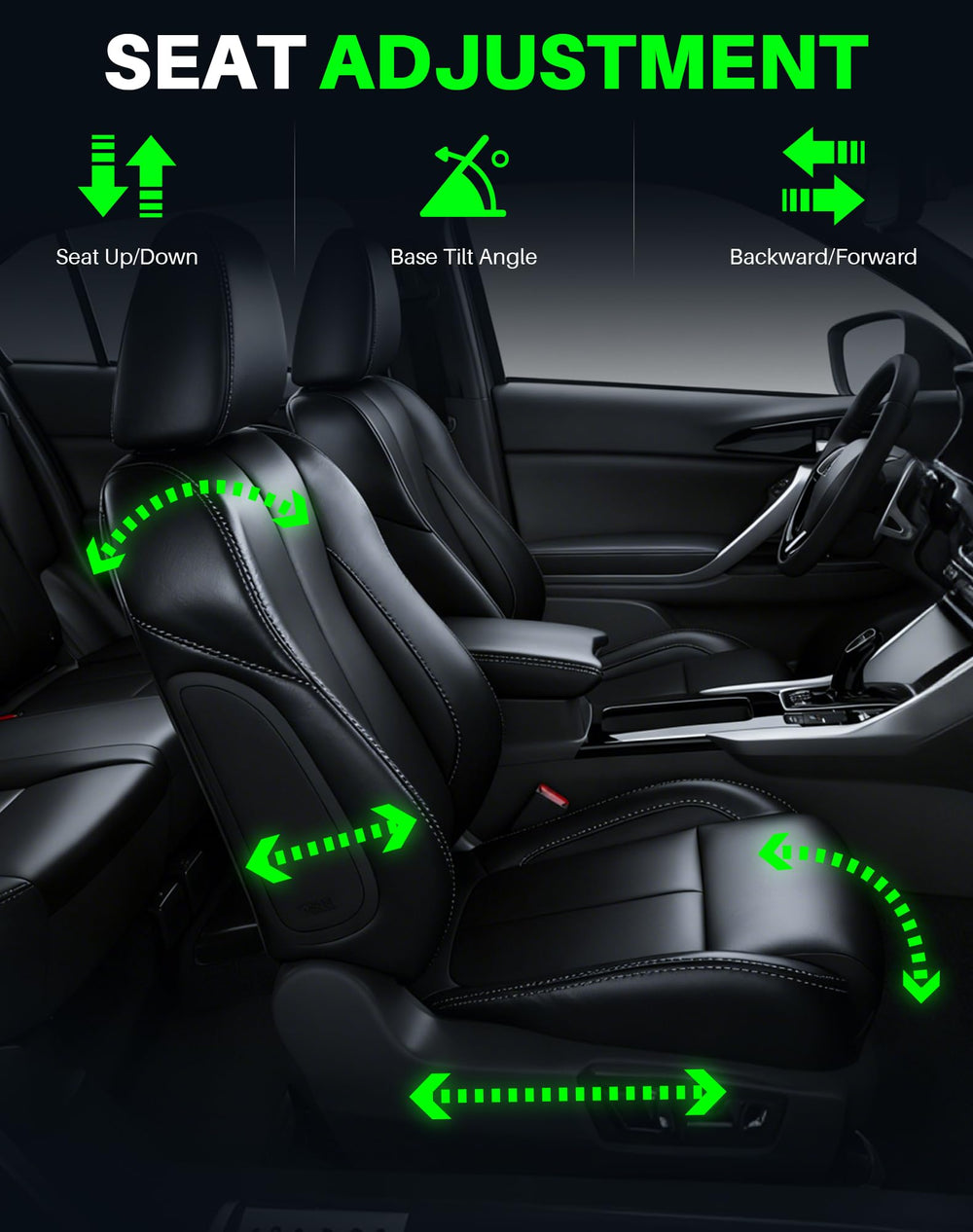 Dacall seat switch in-car fitment illustrates plug-and-play compatibility.