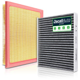 Dacall cabin filter CF12157 installed in a Subaru for cleaner air