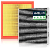 Dacall cabin air filter set for Subaru improves interior air quality.