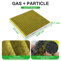Dacall Tacoma engine filter pack guarantees strong filtration and easy replacement.
