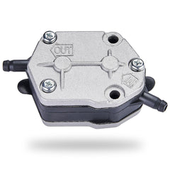 DAFGSEA Yamaha outboard fuel pump assembly front view showing compatibility with multiple HP ranges