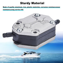 DAFGSEA top view of outboard fuel pump for precise orientation